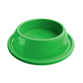COMEDOURO PLAST. GATO ANTI-FORMIGA 200 ML - CORES SORTIDAS