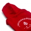 MOLETOM PARA CACHORROS VERMELHO P